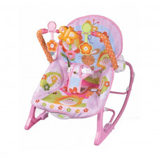 iBaby Infant to Toddler Rocker with Musical Toy Bar & Vibrations